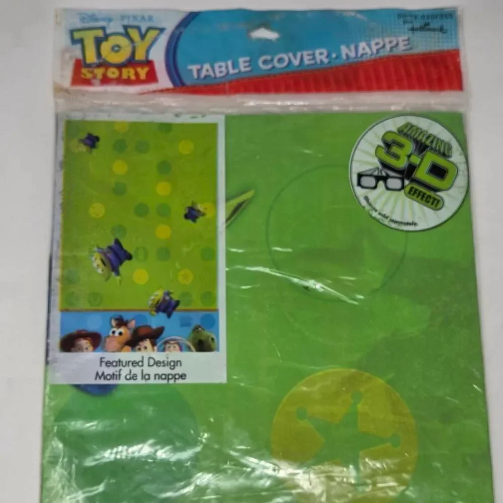 DISNEY PIXAR TOY STORY PLASTIC TABLE COVER 54